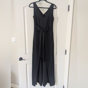 Elegant Black Wide-Leg jumpsuit